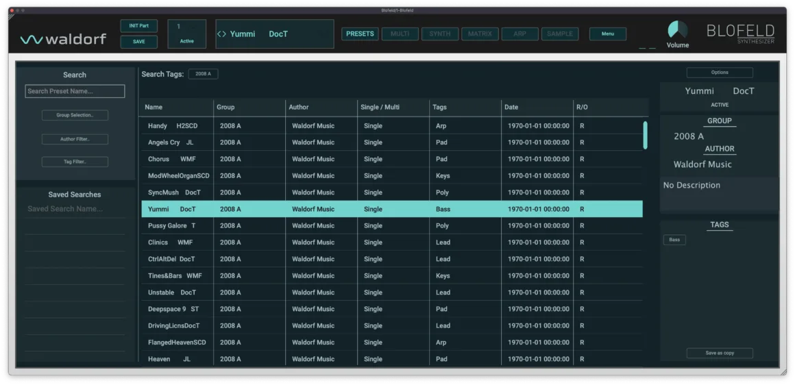 Waldorf Blofeld: El icónico sintetizador ahora en tu DAW 5 Waldorf Blofeld