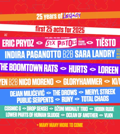 EXIT Festival anuncia a Indira Paganotto b2b Sara Landry, Tiësto, Eric Prydz y a los Sex Pistols con Frank Carter entre los primeros 25 artistas de su 25º aniversario 5 NDD-EXIT 2025 Lineup