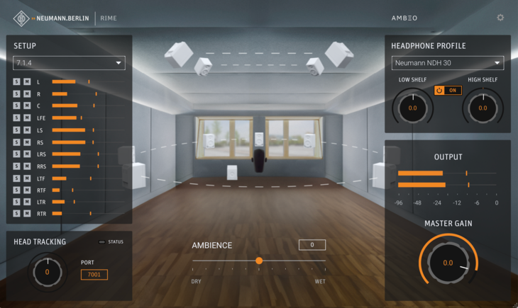 NDD-neumann rime roomview screenshot