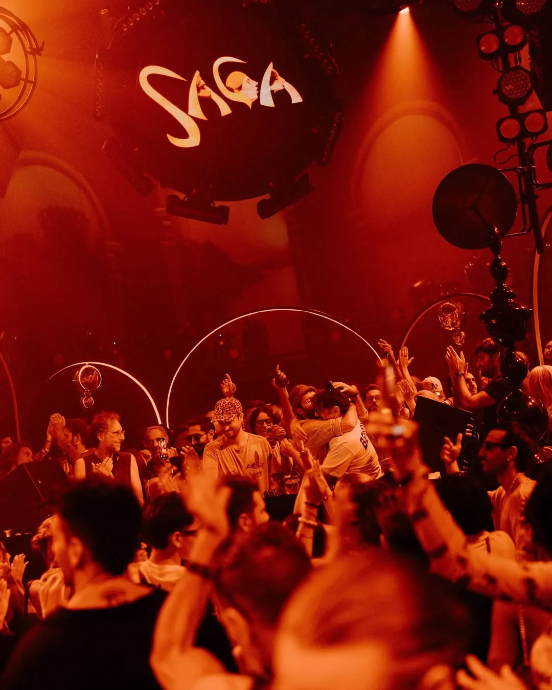 NDD-Another full house at SAGA ✨Saraga opened with deep grooves before a hypnotic Acid Pauli and Vik