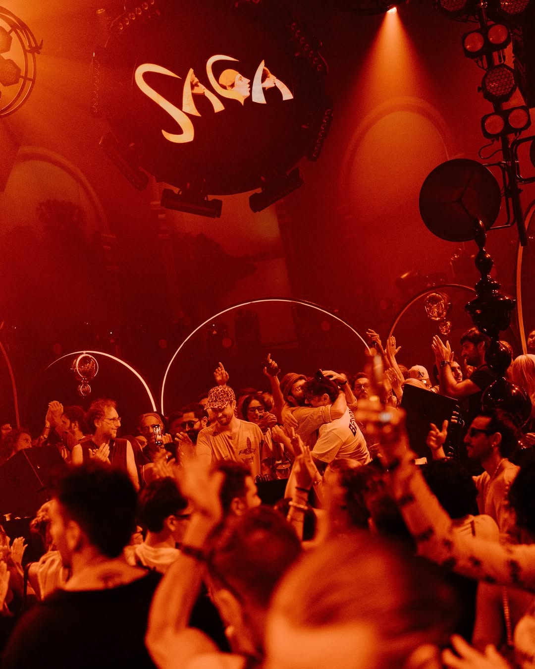 NDD-Another full house at SAGA ✨Saraga opened with deep grooves before a hypnotic Acid Pauli and Vik