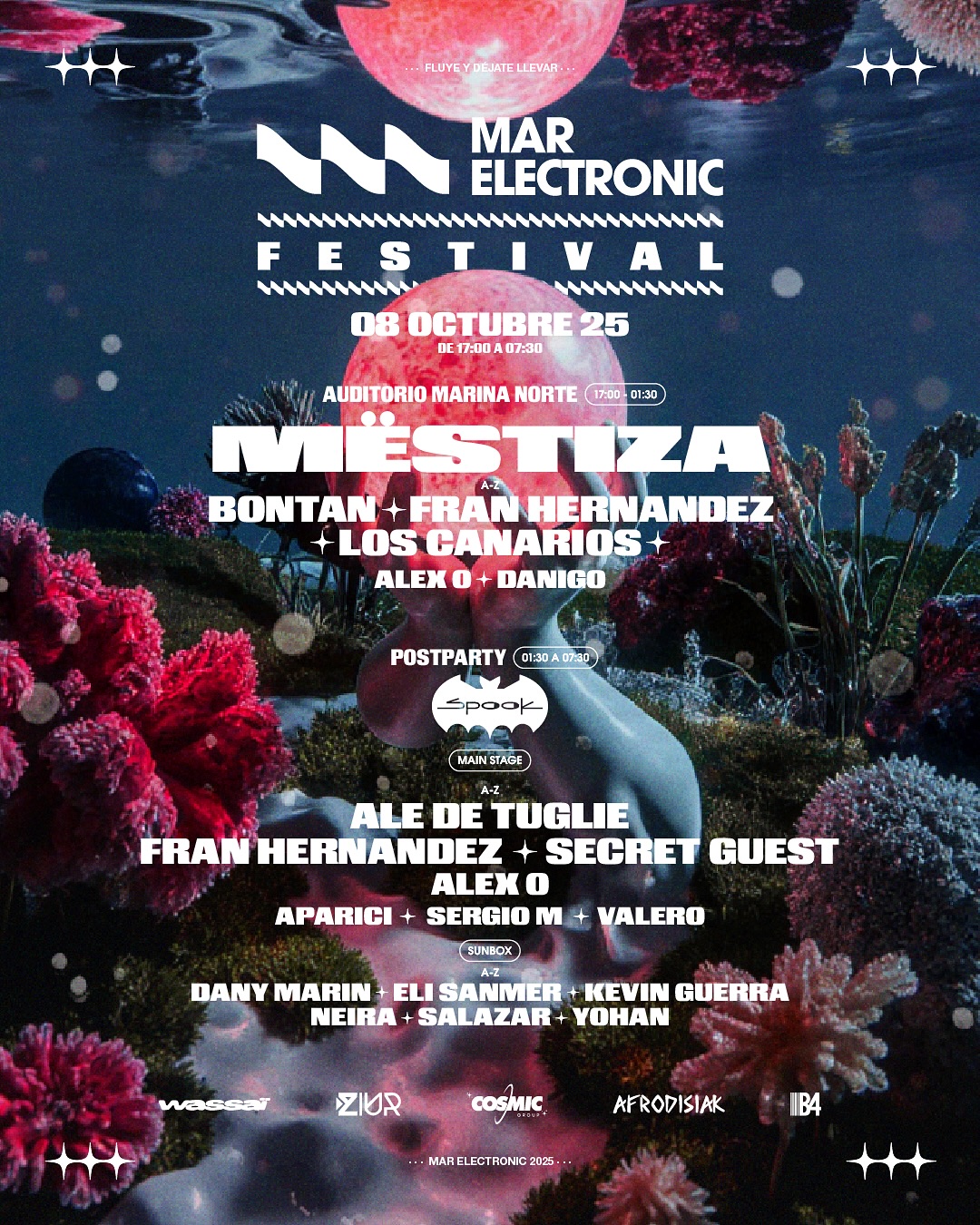 Mar Electronic Festival presenta a Mëstiza 11 NDD-cartel me