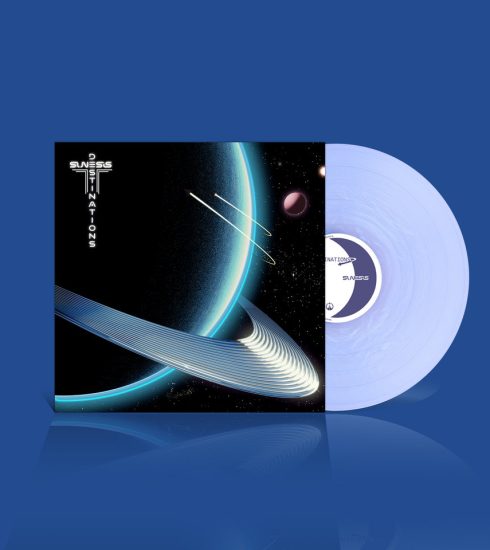 SUNESIS presenta DESTINATIONS, un viaje retrofuturista y su primer LP publicado en vinilo 4 NDD-Destinations LP