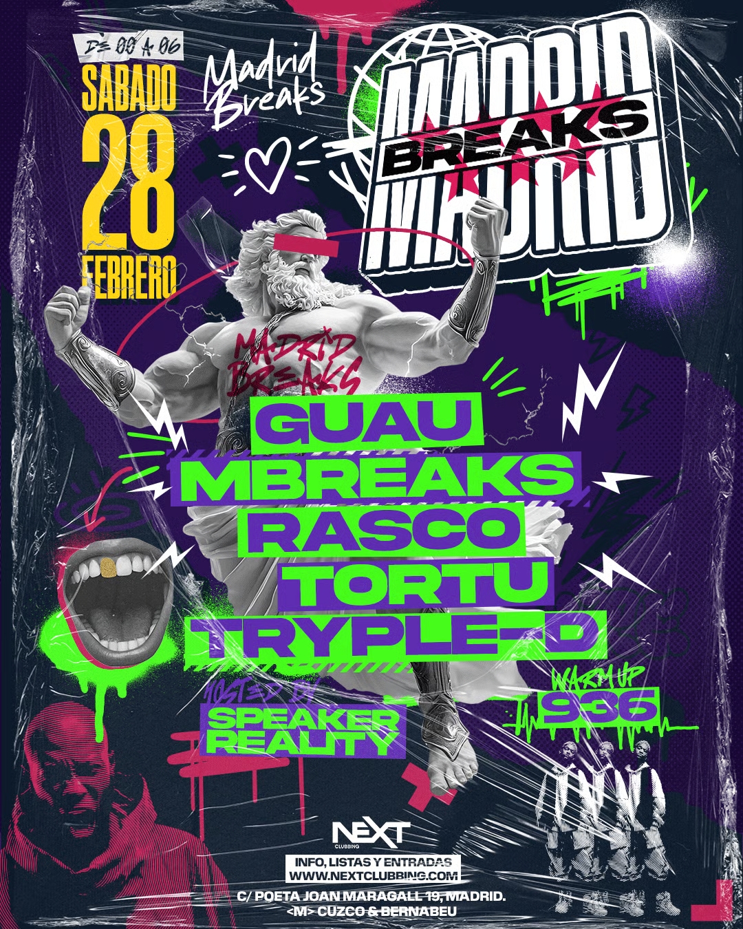 Disfruta sin control de Madrid Breaks 5 NDD-w 1350