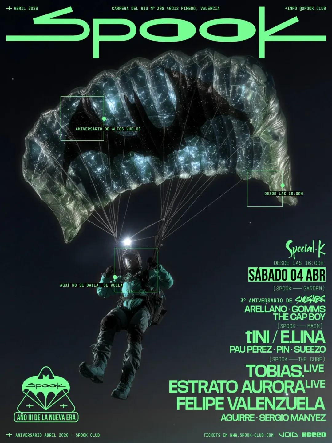 Spook en llamas durante el mes de abril 13 NDD-3 ANIVERSARIO 2