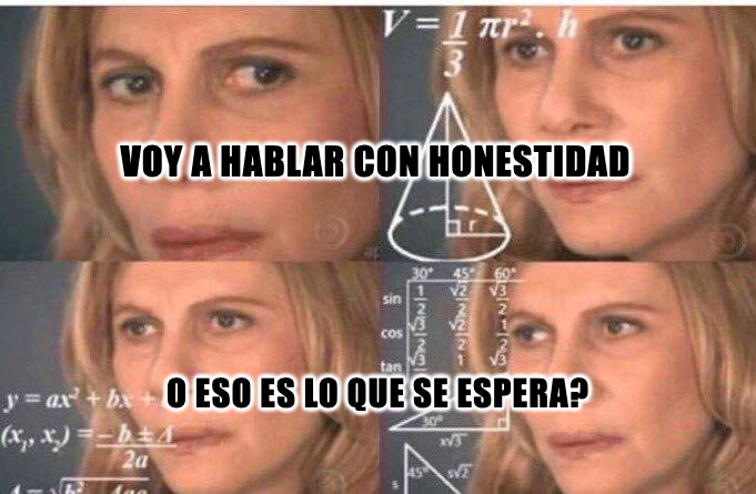 APRENDER A CALLAR: Decir lo que piensas tiene un precio 14 NDD-Math lady Confused lady 1