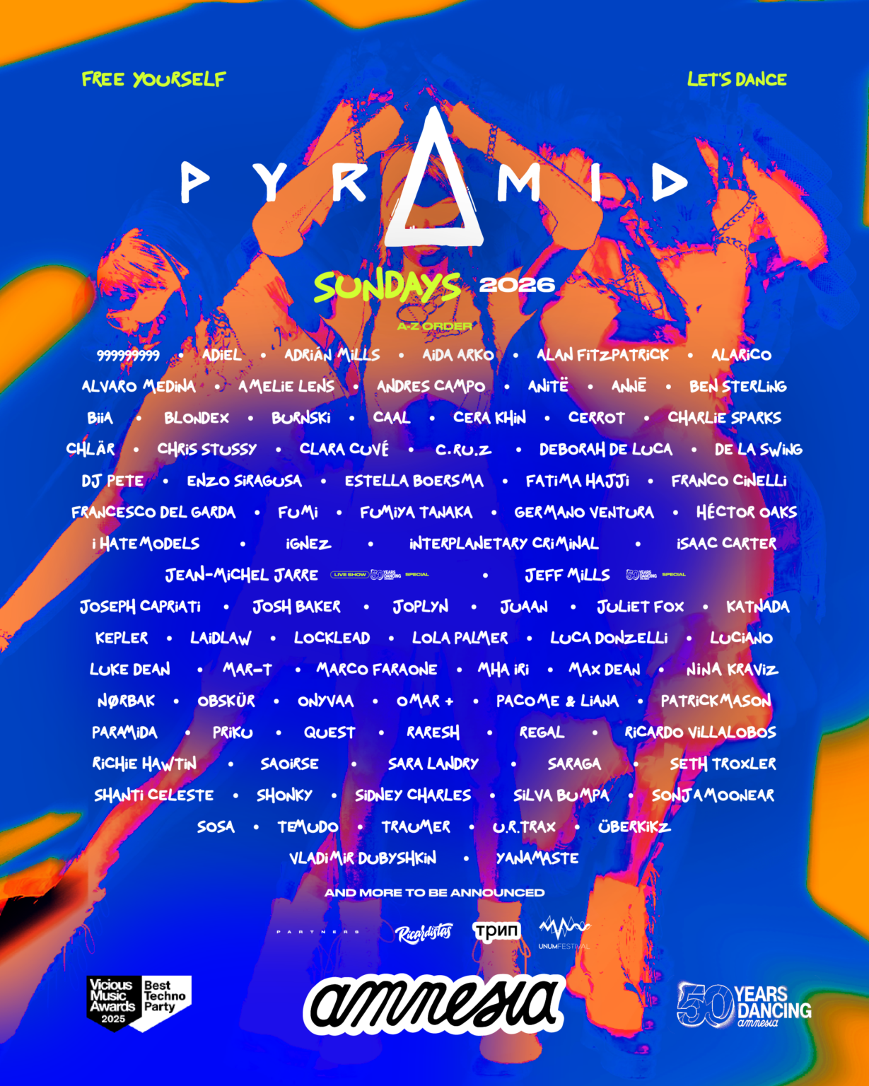 Line Up de temporada inmejorable en Pyramid Ibiza 7 NDD-PYRAMID SEASON LINE UP Recuperado 04 1229x1536 1
