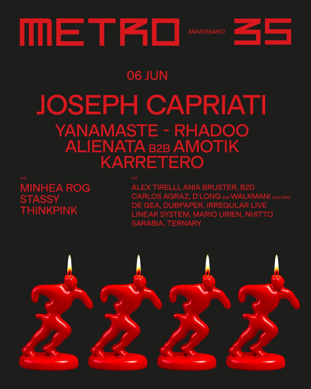 Joseph Capriati por partida doble en el aniversario de Metro Dance Club 7 NDD-Post 35 Aniversario 3