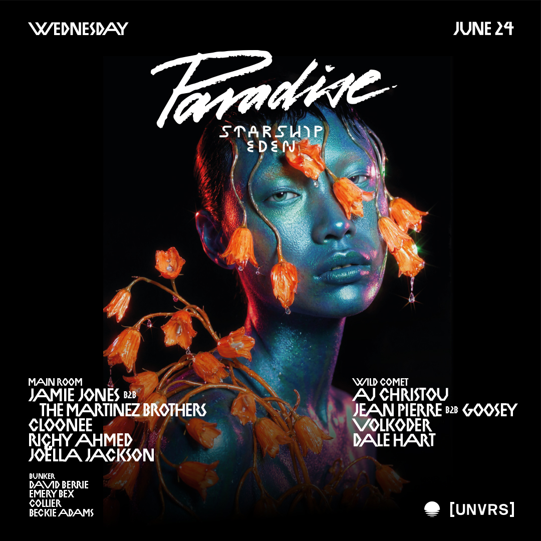 Jamie Jones b2b The Martinez Brothers en Paradise 8 NDD-20260624 UNVRS PARADISE WEEKLY SQUARE 1080X1080