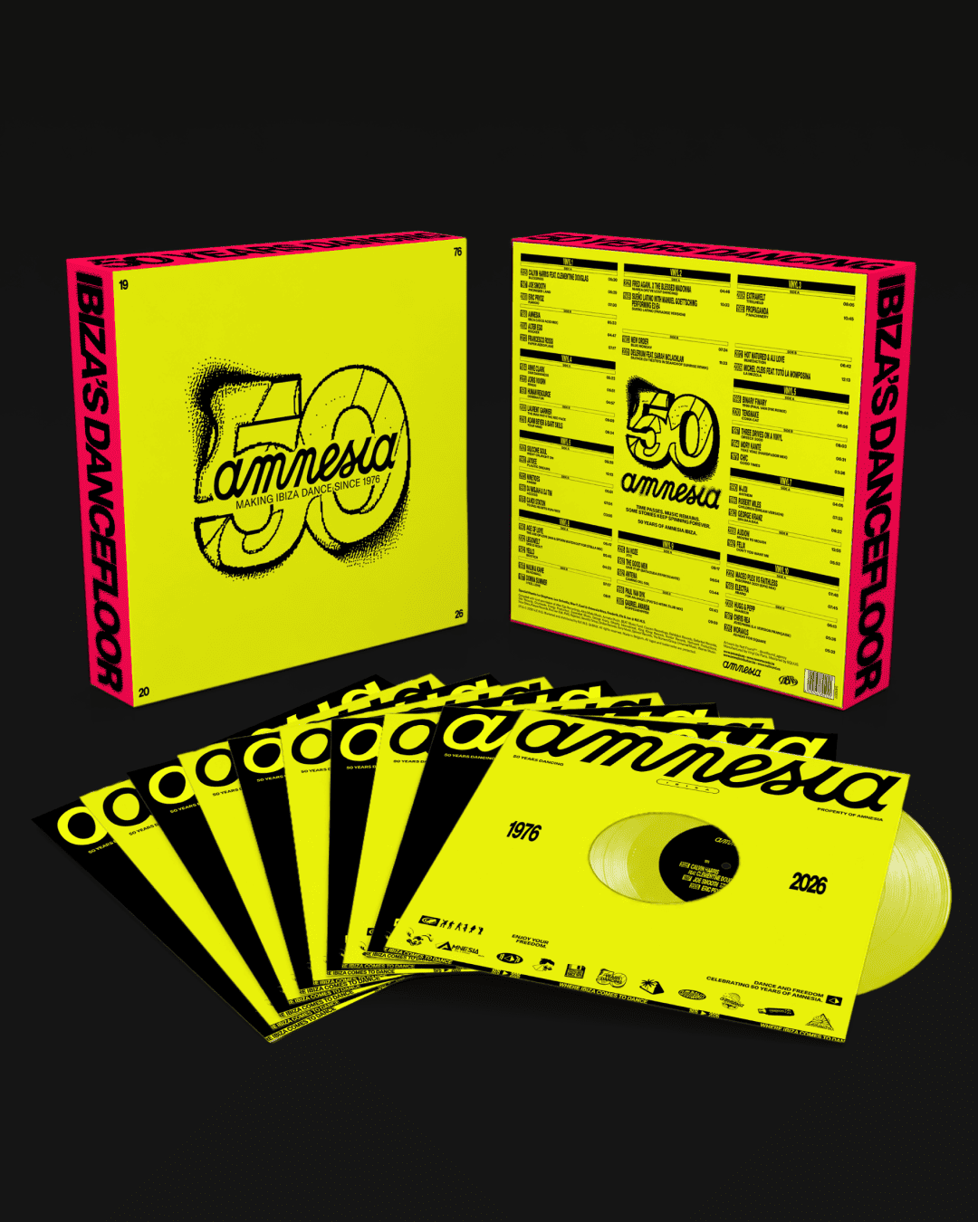 Amnesia anuncia una colección de vinilos y CDs con 50 tracks para su 50 aniversario 5 NDD-Amnesia 50 VinylCD IG 11