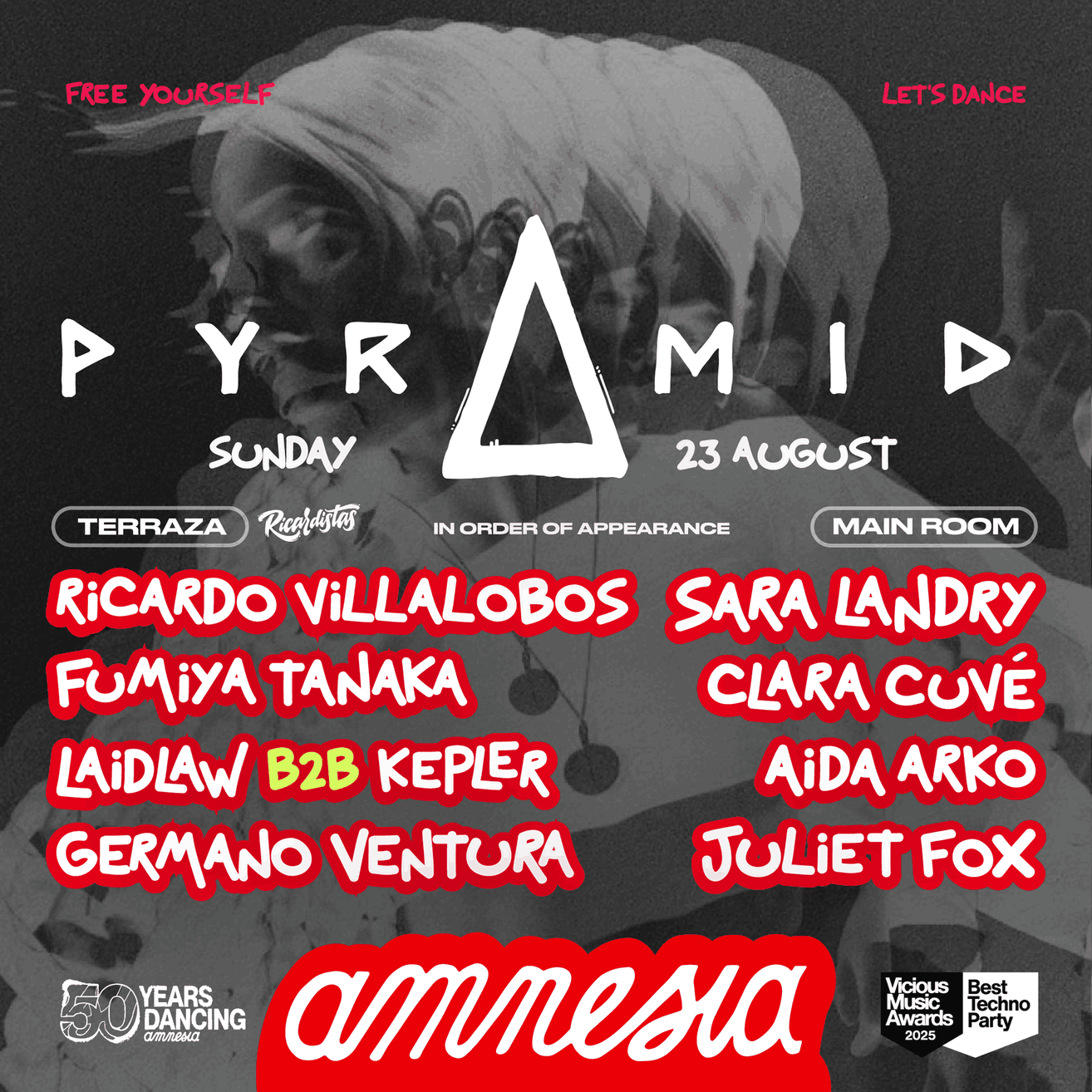 Ríndete al sonido underground de Pyramid 7 NDD-PYRAMID AGOSTO B 1 1 03 1