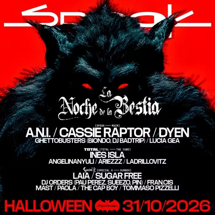 Programación electrónica de Spook en octubre 11 NDD-halloween cassie raptor dyen ani total w ines isla special k w laia sugar free valencia xceed square